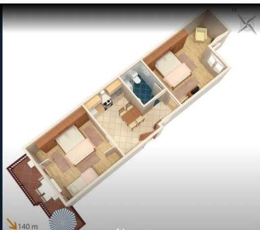 Dejan Apartman Brela Kültér fotó