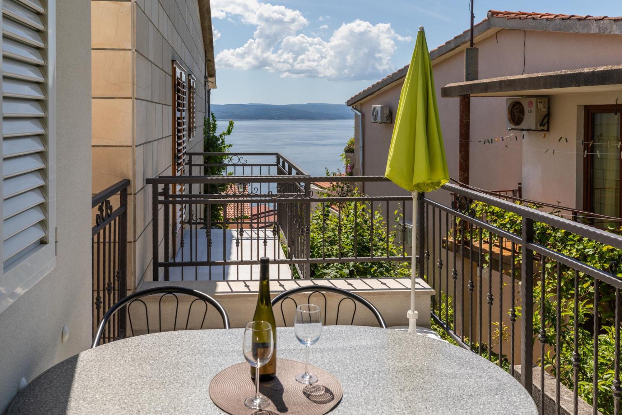 Dejan Apartman Brela Kültér fotó